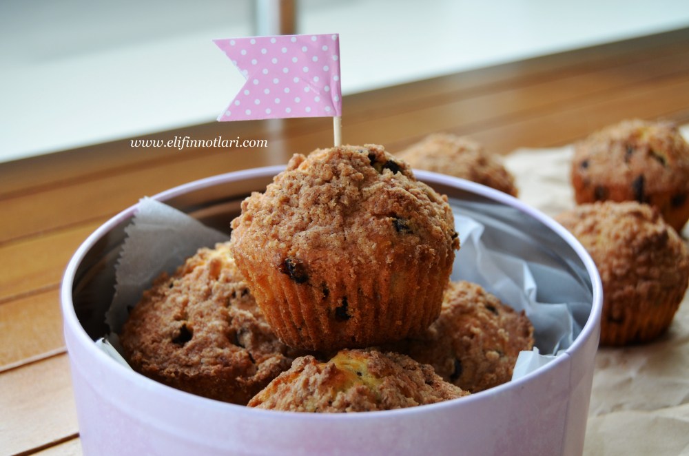 Damla Çikolatalı, Tarçınlı Muffin