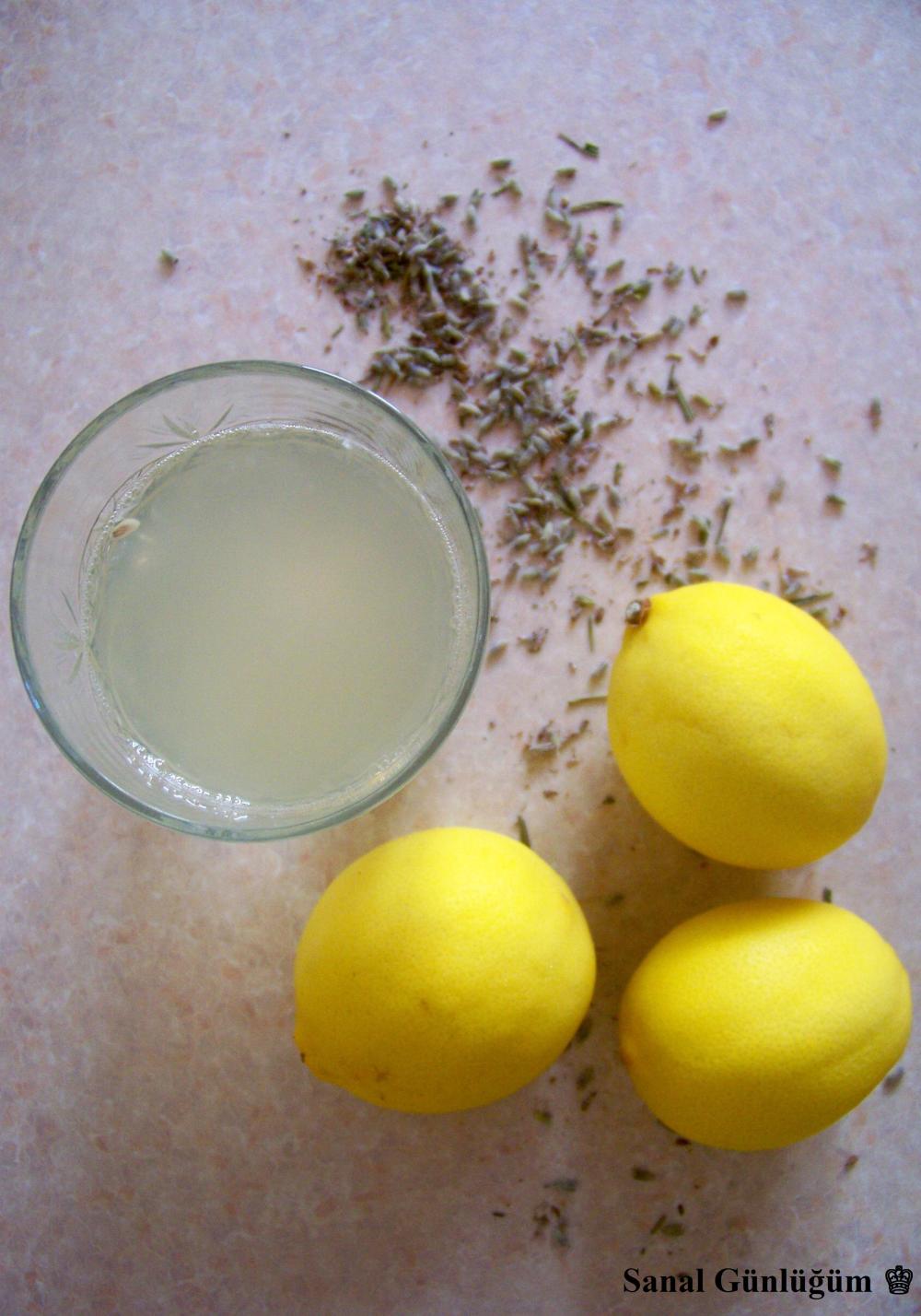Lavantalı Limonata