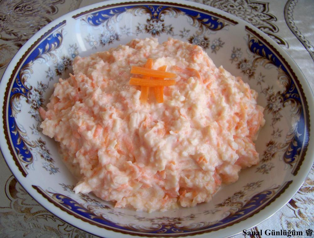 Yoğurtlu Lahana Salatası