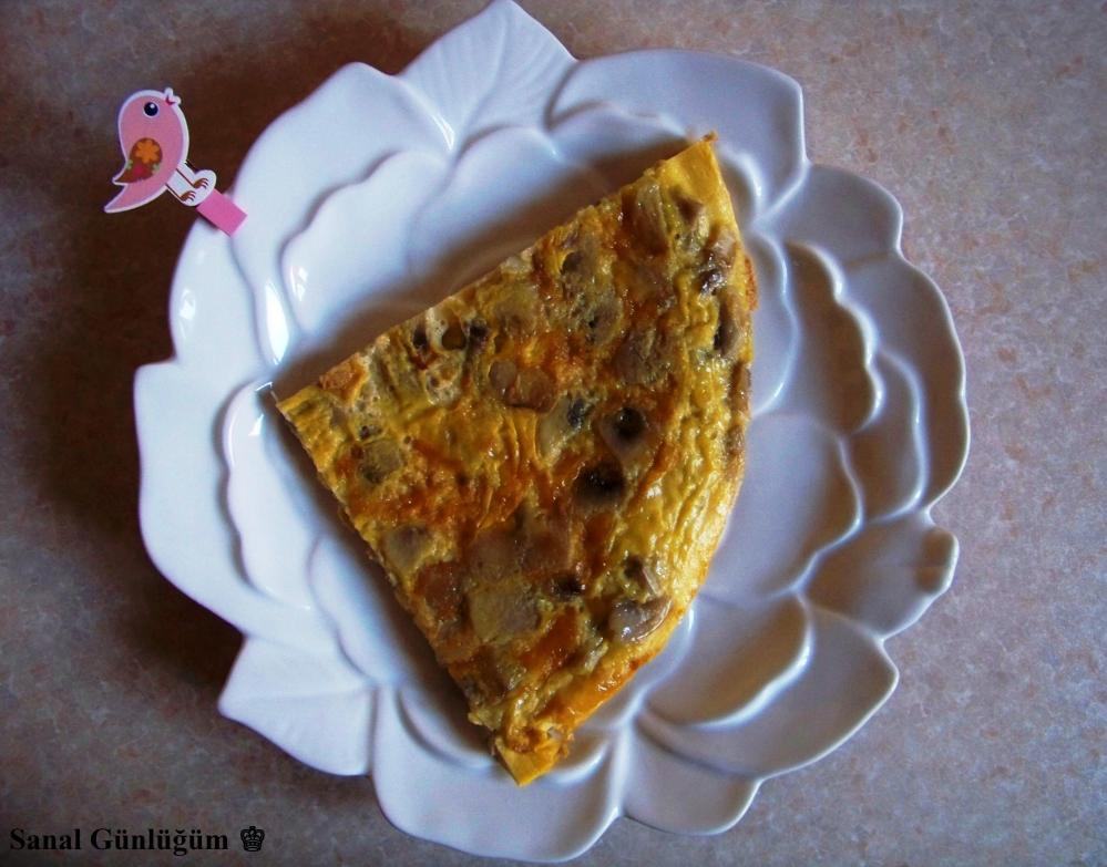 Mantarlı Omlet