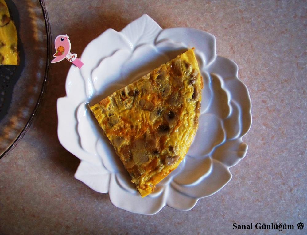 Mantarlı Omlet