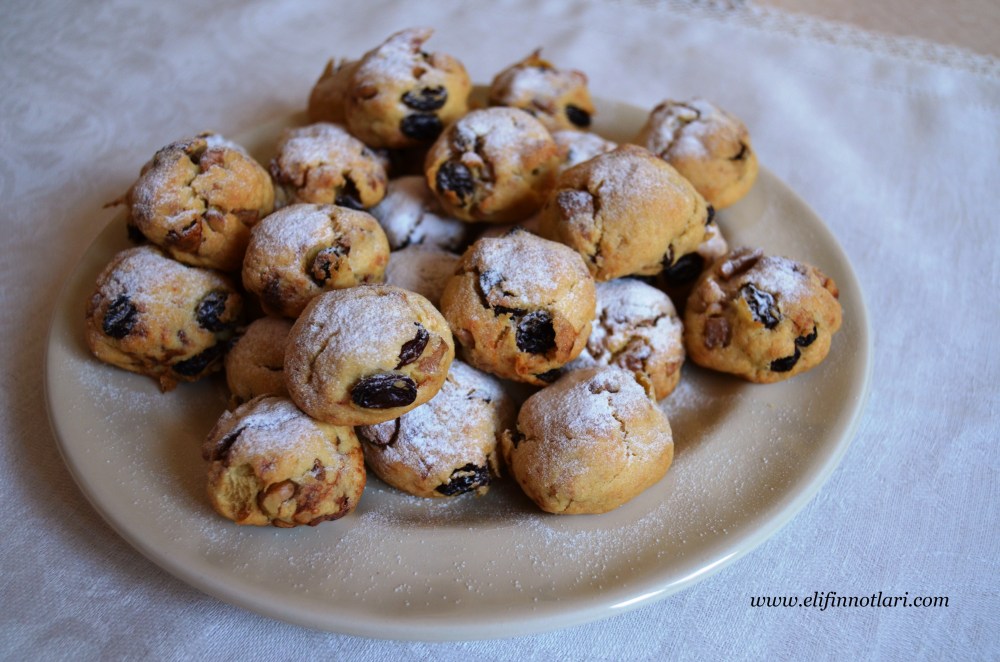 İncir, Kuru Üzüm ve Cevizli Kurabiye