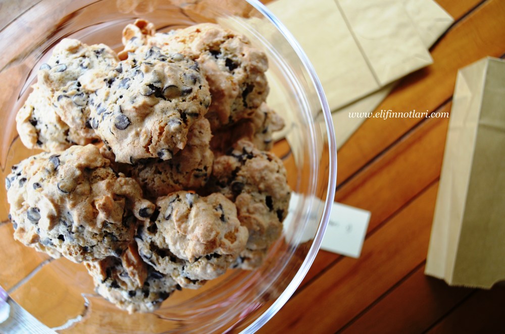 Mısır Gevrekli Çikolatalı Kurabiye