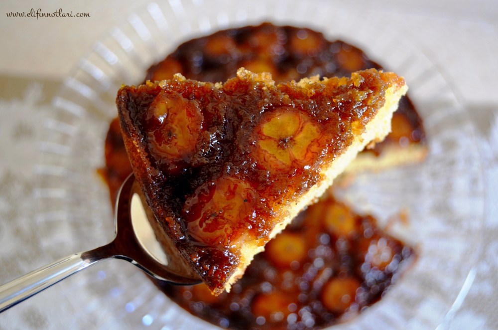 Karamelize Muzlu Kek