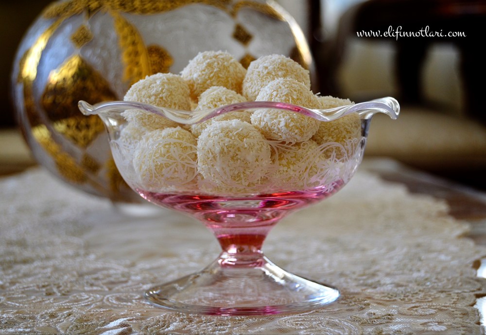 Limonlu - Fındıklı Truff Çikolata (White Chocolate Truffles)